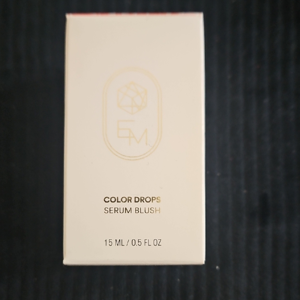 EM Cosmetics Color Drops Blush in White and Gold